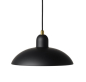 Preview: Fritz Hansen KAISER IDELL™ Pendelleuchte schwarz matt messing